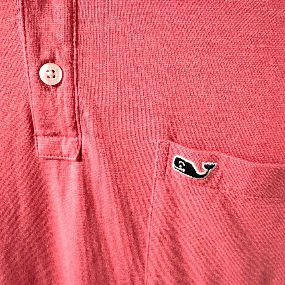 Vineyard Vines Edgartown Polo in Pink